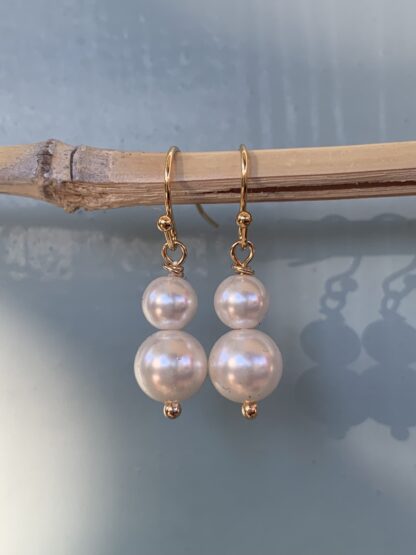 Boucles Double Perle