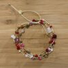 Bracelet Cigogne Rose et Rouge – Image 3