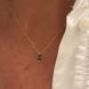 Collier Strass Vert