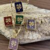 Collier Plaque Porte Bonheur