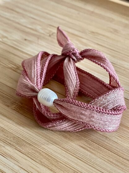 Bracelet Ruban Perle d'Eau Douce – Image 4