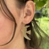 Boucles Colombes Paillettes Grand Modèle – Image 2