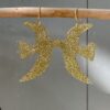 Boucles Colombes Paillettes Grand Modèle