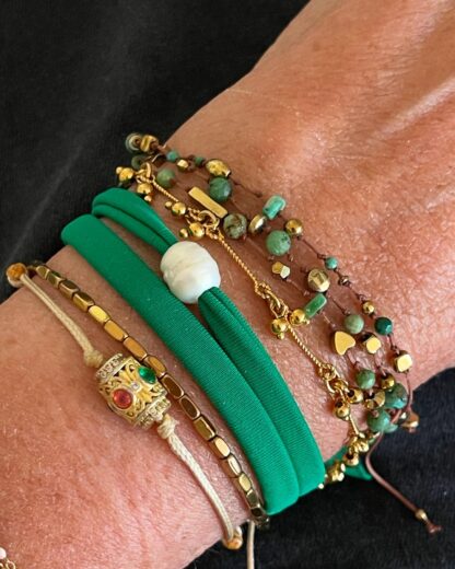 Bracelet Cordon Plat Élastique – Image 6