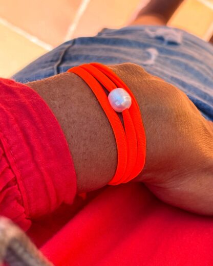Bracelet Cordon Plat Élastique – Image 3