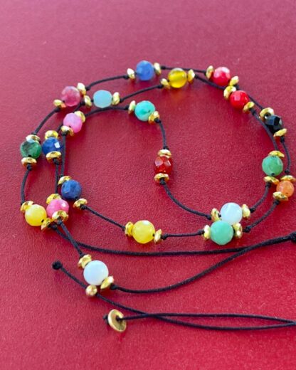 Collier Perles Rondes Régulières