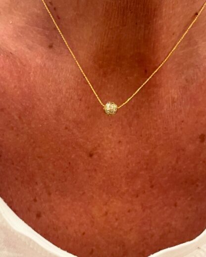 Collier Perle Strass – Image 2