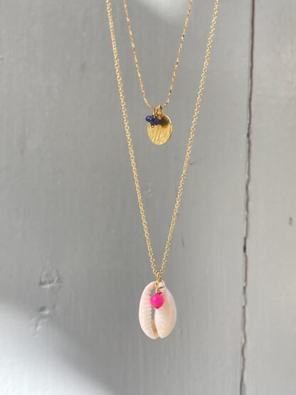 Collier Cauri et Perle Fluo