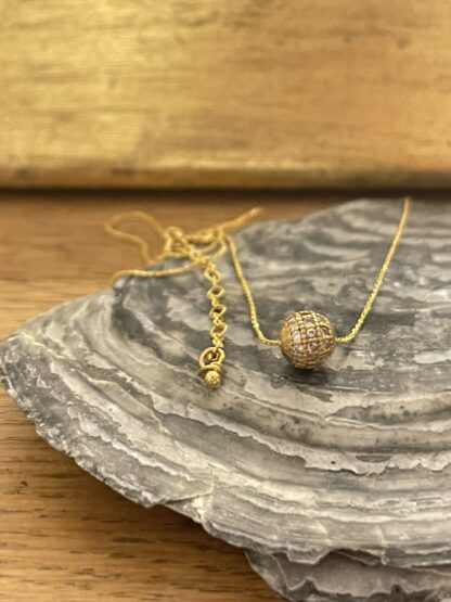 Collier Perle Strass