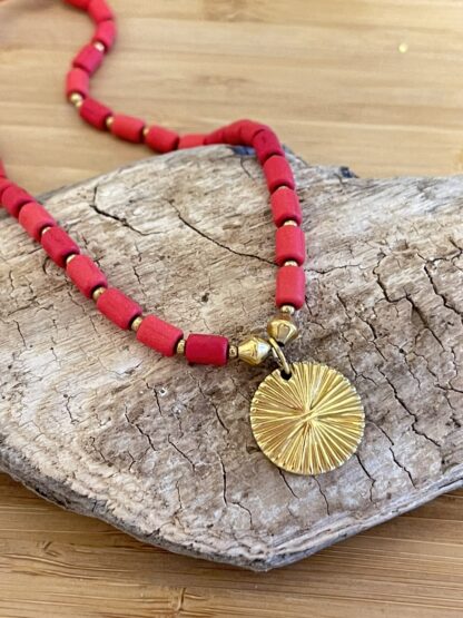 Collier Magnésite et Médaille – Image 2