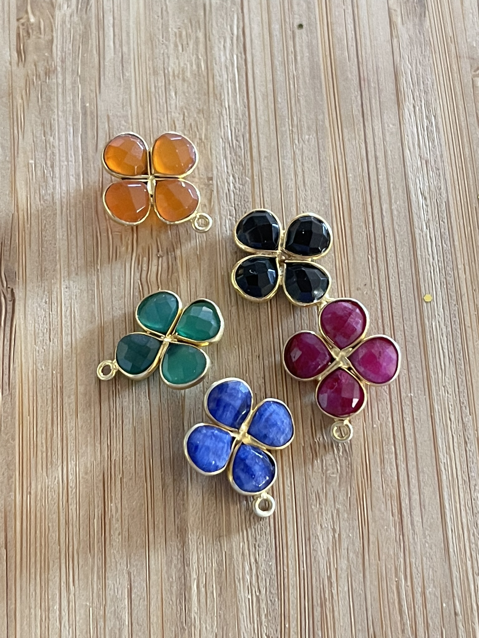 Collier Fleur en perles fines – Image 5