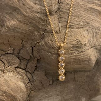 Collier Cinq Petits Brillants