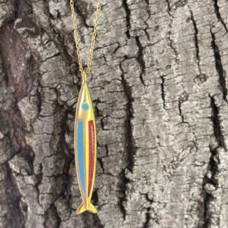 Sautoir Poisson Coloré